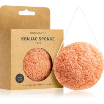 BrushArt Home Salon Konjac sponge burete exfoliant blând faciale - imagine 2